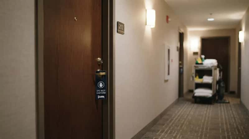 #21 - Flipping the "Do Not Disturb" Sign All Day, Then Complaining Nothing Got Cleaned (Image Credits: Gemini)