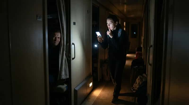 #25 - Boarding Late With a Flashlight and a Loud Whisper (Image Credits: Gemini)