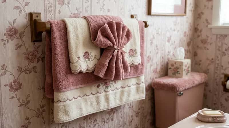 #13 - Coordinated Towels Displayed as Pure Decoration (Image Credits: Gemini)