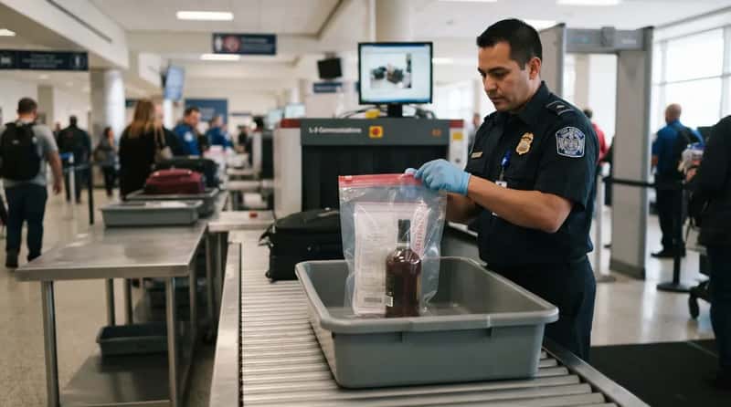 #15 - Saving Duty-Free Liquids for a Connecting Flight (Image Credits: Gemini)