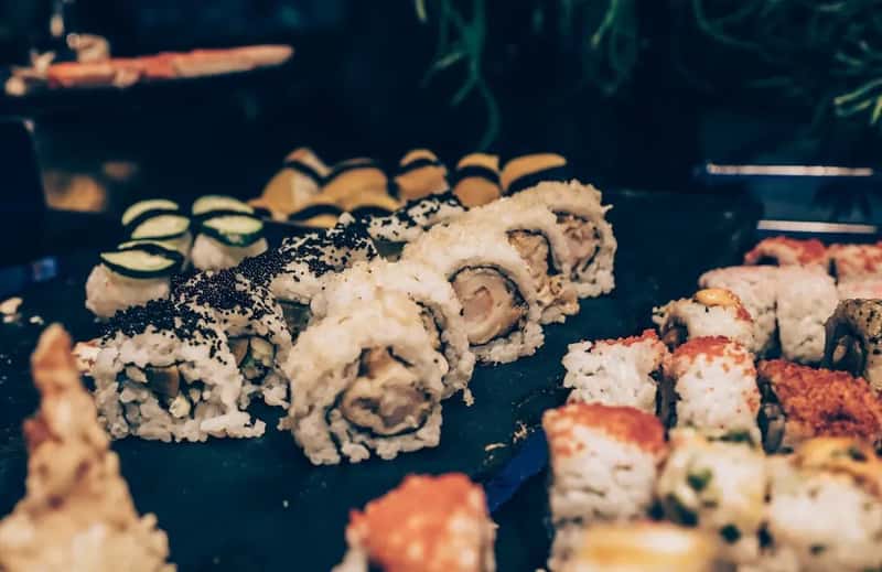 #3 - Buffet Sushi (Image Credits: Unsplash)