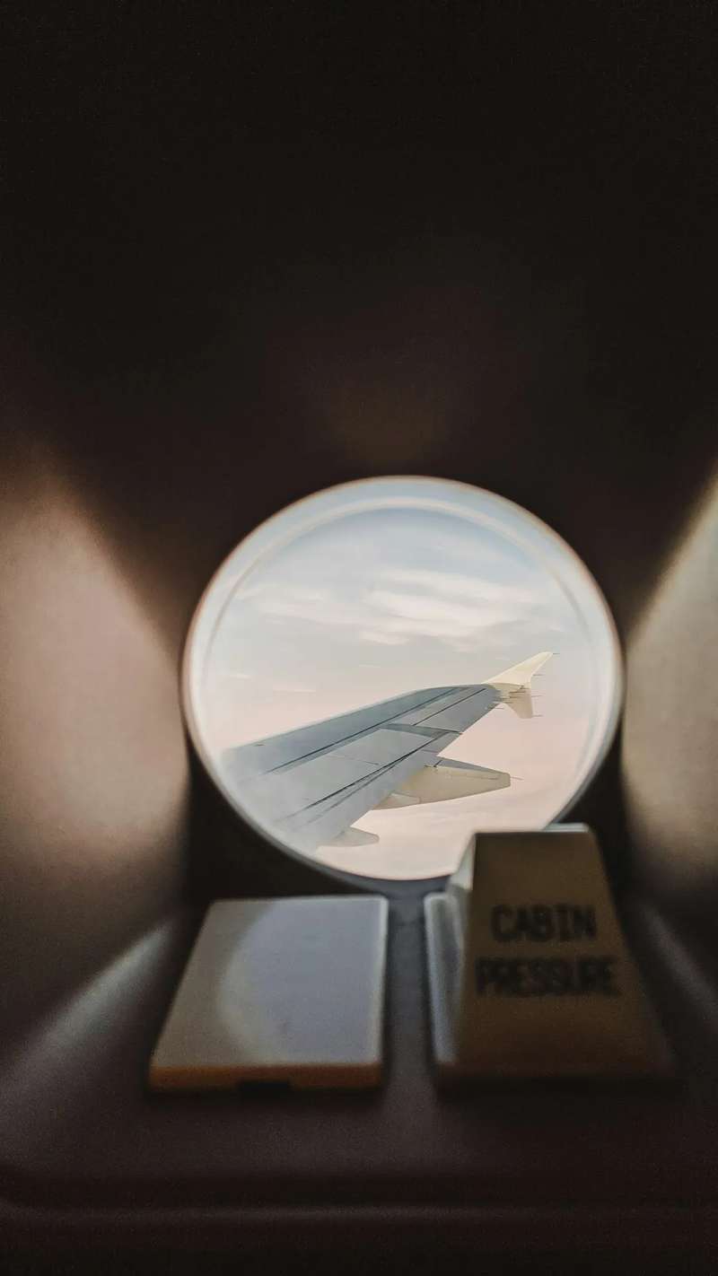 5. Picking a window seat over the wing expecting peace and quiet (Image Credits: Unsplash)