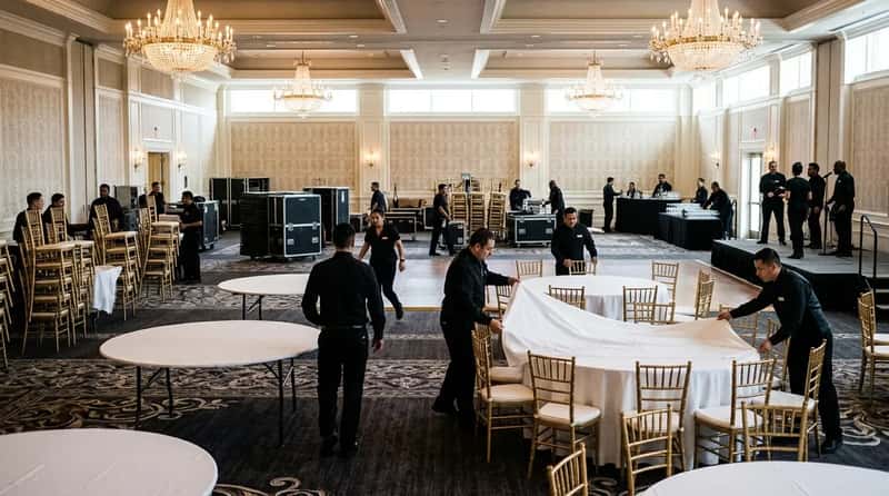 #8 - The Ballroom You're Dancing In Was Someone's Conference Hours Ago (Image Credits: Gemini)
