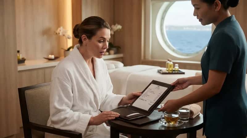 #7 - Forgetting the Automatic Gratuity Tacked Onto Drinks and Spa Services (Image Credits: Gemini)