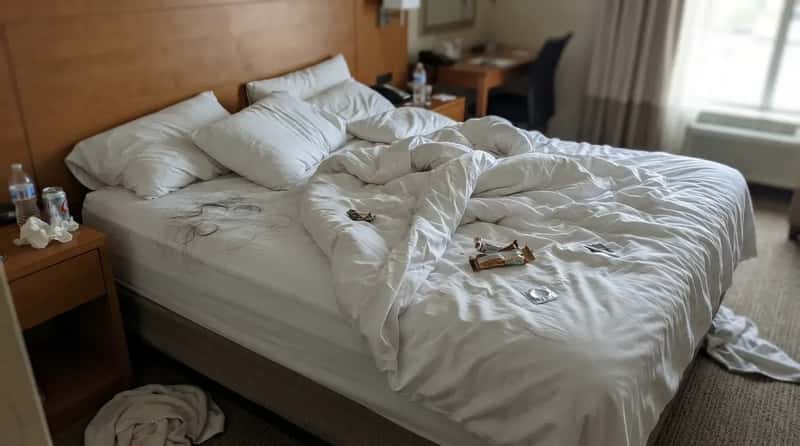 #2 - The Evidence of an Overnight Guest (Image Credits: Gemini)