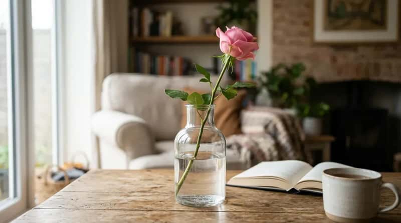 #17 - Fresh Flowers or a Single Stem in a Vase (Image Credits: Gemini)