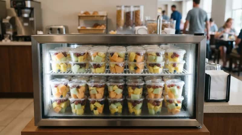 #13 - Fresh Fruit Platters, Now Pre-Cut Plastic Cups (Image Credits: Gemini)