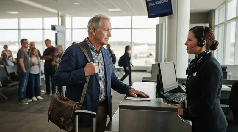12. They Ask for Extra Time Before the Final Boarding Call (Image Credits: Gemini)