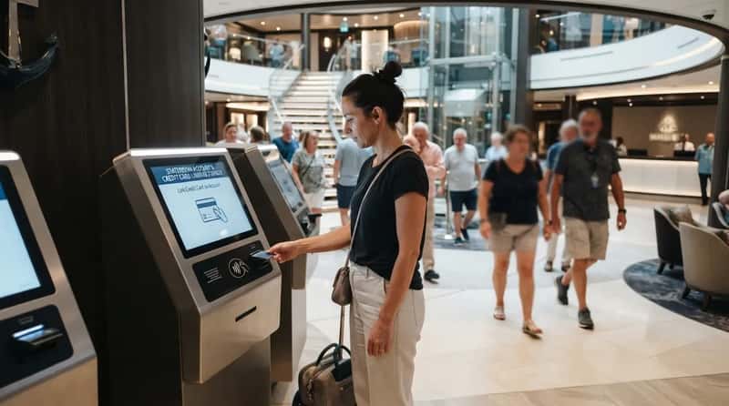 #8 - They Link a Credit Card at the Kiosk Before Doing Anything Else (Image Credits: Gemini)