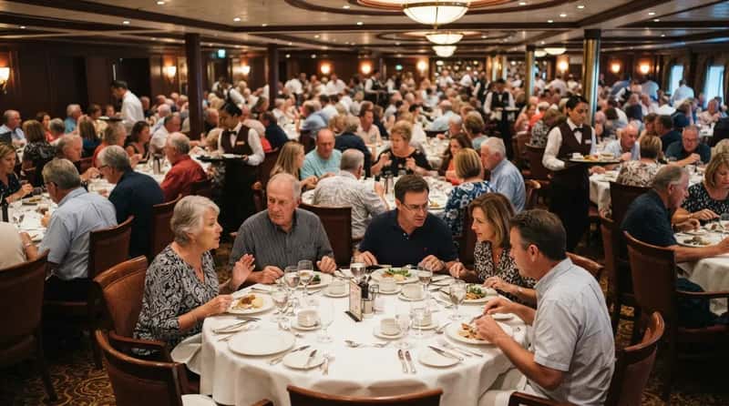 #9 - The Real Reason Strangers Get Seated Together: A Packed Room (Image Credits: Gemini)