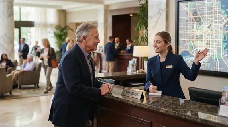 #10 - How You Talk to the 24-Year-Old at the Concierge Desk (Image Credits: Gemini)
