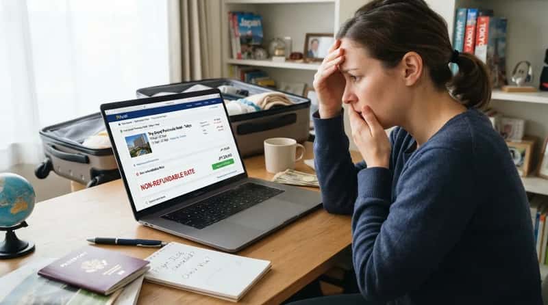 3. The Non-Refundable Rate That Bets Against Real Life (Image Credits: Gemini)