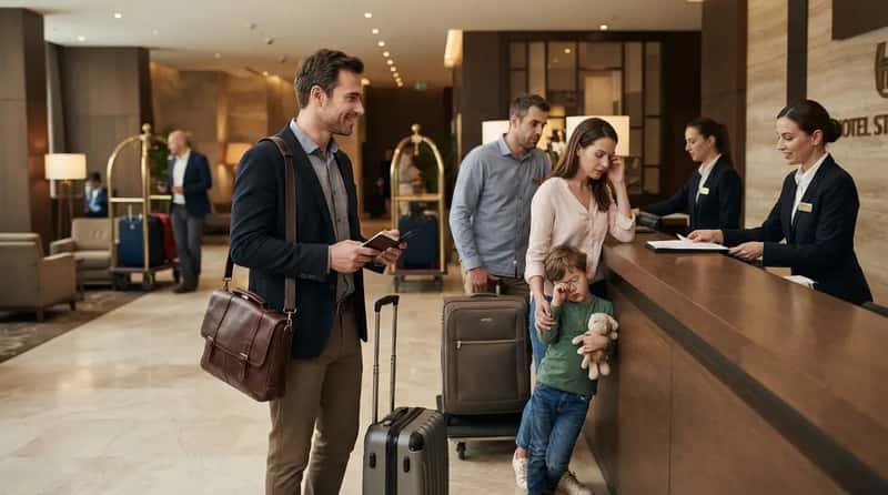 #14 - Whether You're Alone, in a Rushed Pair, or Traveling With Kids (Image Credits: Gemini)