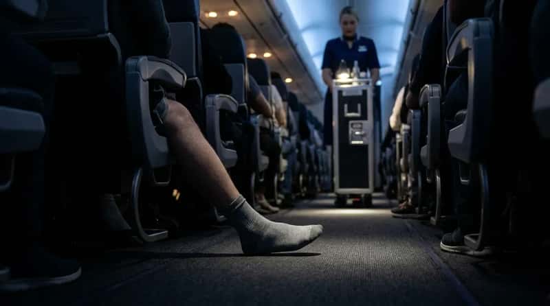 #12 - Feet in the Aisle: The 3 a.m. Trip Hazard Nobody Admits To (Image Credits: Gemini)