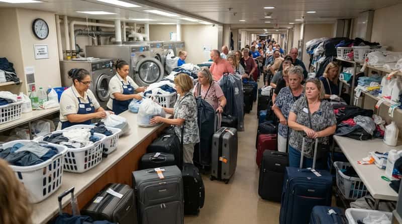 23. The Busiest Night Of The Week Belongs To One Suitcase Habit (Image Credits: Gemini)