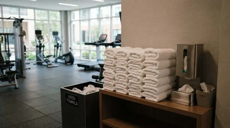 #16 - Gym Towels Exist So Your Room Towels Don't Have To (Image Credits: Gemini)