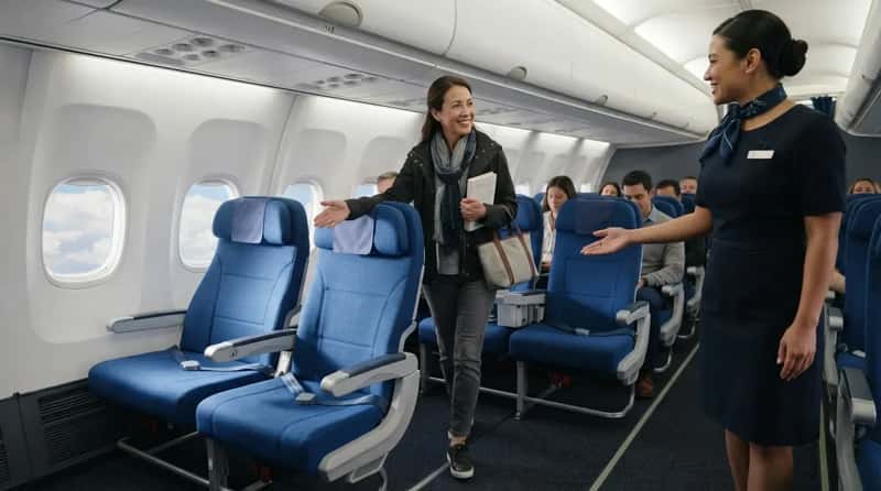 #13 - "Is it okay if I move to that empty row?" (Image Credits: Gemini)