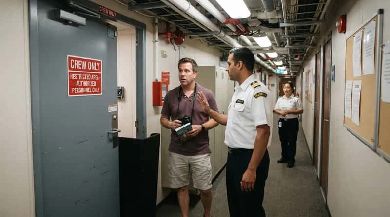#18 - Wandering Into Crew-Only Corridors "Just To Look" (Image Credits: Gemini)