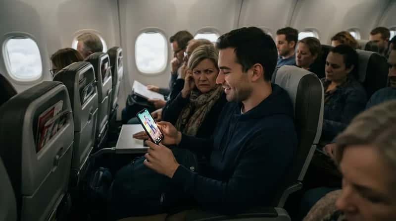 #18 - Blasting Videos Without Headphones (Image Credits: Gemini)