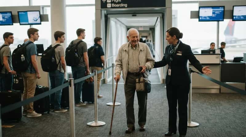 #10 - Priority Boarding Nobody Announced Out Loud (Image Credits: Gemini)