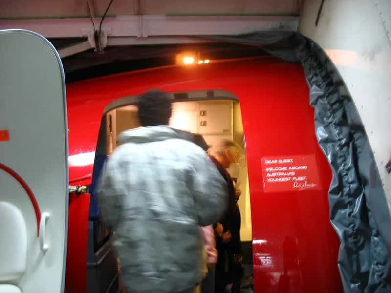 9. The final boarding call and closing cabin door (Orin Zebest, Flickr, CC BY-SA 2.0)