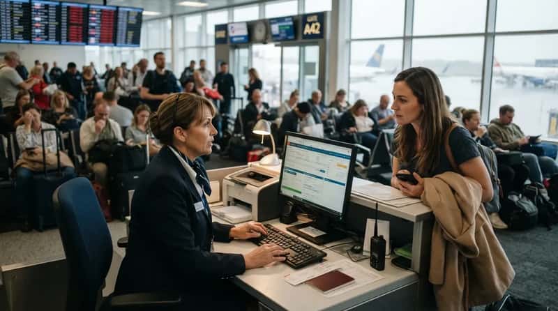 #11 - Personal Rebooking Help During Mass Cancellations (Image Credits: Gemini)