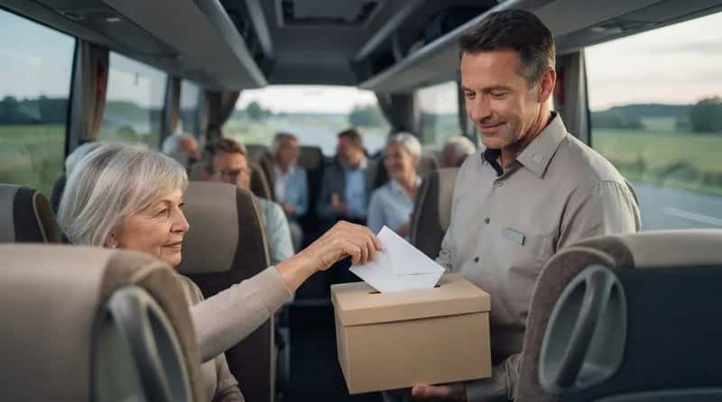 #16 - Tour Director and Driver "Envelope" Tipping (Image Credits: Gemini)