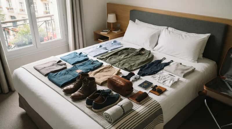 #6 - The Flat-Lay Test Before Anything Gets Zipped (Image Credits: Gemini)