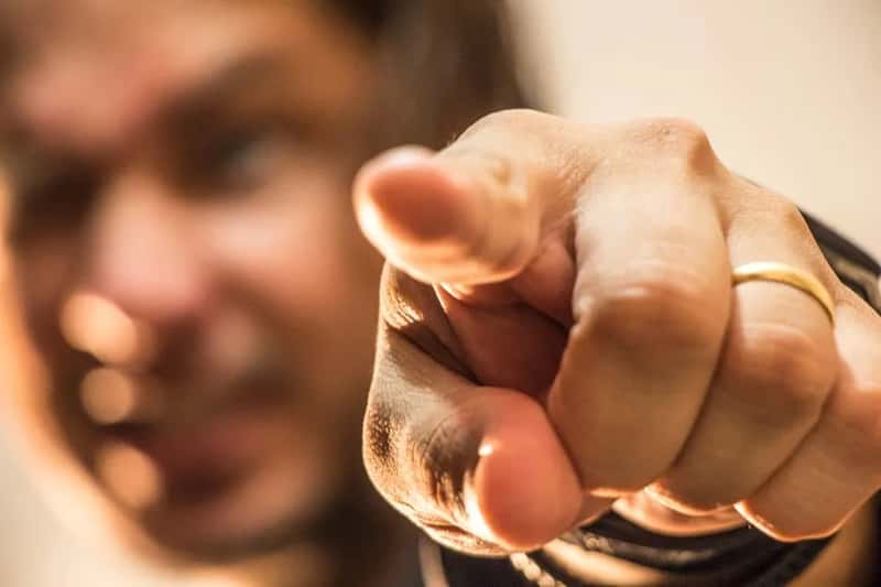 Pointing With the Index Finger (Image Credits: Pexels)