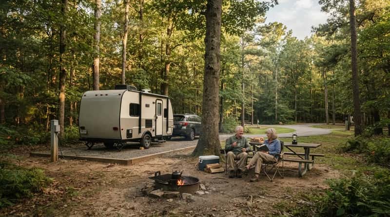 #23 - Maryland's $10 Lifetime Pass Cuts Camping in Half on Weeknights (Image Credits: Gemini)