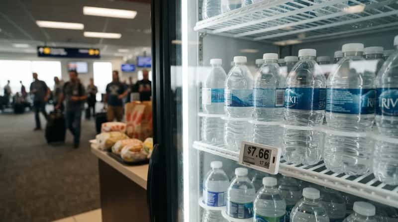 14. Bottled Water That Costs More Than a Fast-Food Meal (Image Credits: Gemini)