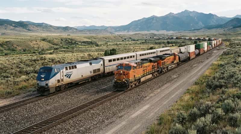 #10 - Amtrak Doesn't Own Most of the Tracks It Runs On (Image Credits: Gemini)