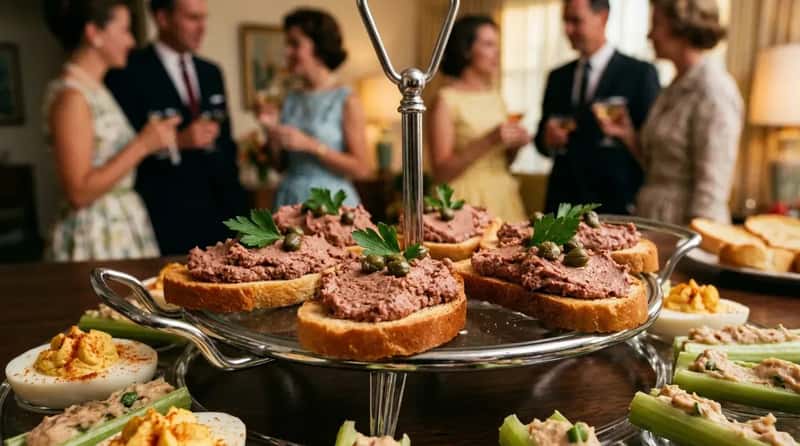 #6 - Liver Pâté on Toast Points (Image Credits: Gemini)