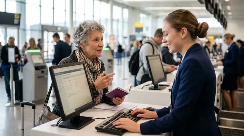 #1 - Asking the Check-In Agent to Flag Your Entire Itinerary Before You Leave the Counter (Image Credits: Gemini)