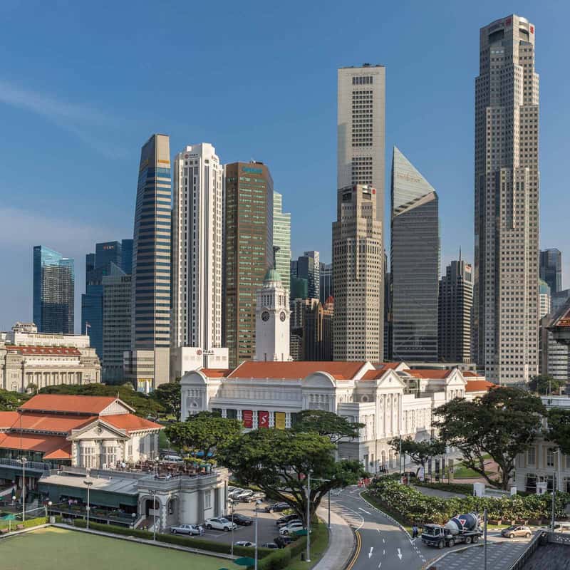Singapore: Asia's Natural Disaster Sanctuary (Image Credits: Wikimedia)