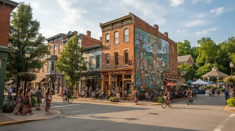 #7 - The Ohio Village That Feels Like New England Got Lost in the Midwest (Image Credits: Gemini)