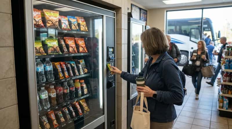 9. Grab a Snack Before the Vending Machines Disappear (Image Credits: Gemini)