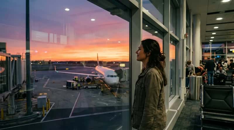 #3 - Stand at the Window During a Sunset Boarding (Image Credits: Gemini)