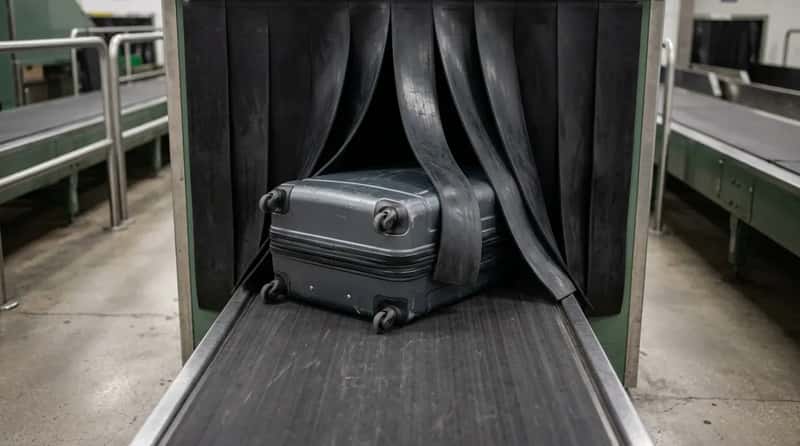 #14 - The Rubber Curtain Swallows Your Suitcase (Image Credits: Gemini)