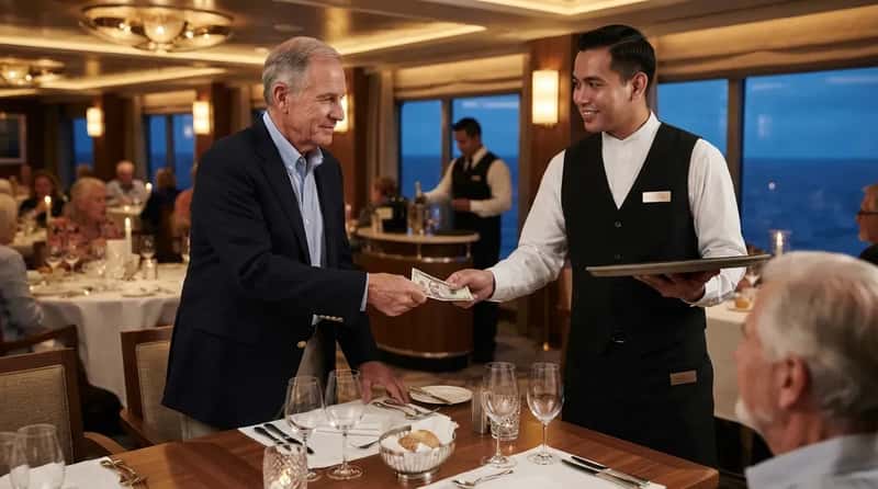 #10 - Cash Tipping Etiquette That Catches Veteran Cruisers Off Guard (Image Credits: Gemini)