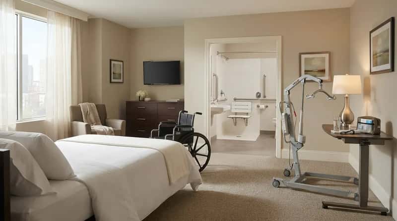 #10 - Arranging Accessible Room Features in Advance (Image Credits: Gemini)