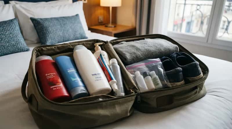 #21 - The Full-Size Toiletries Hogging Half the Bag (Image Credits: Gemini)