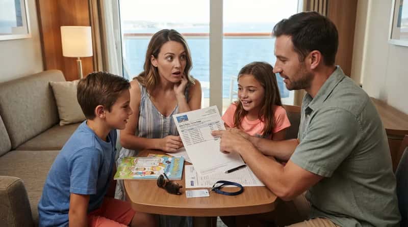 #12 - Gratuities Are Already on Your Bill Before You Board (Image Credits: Gemini)