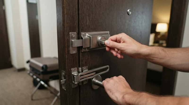 #12 - The Latch and Deadbolt They Test Before Unpacking (Image Credits: Gemini)