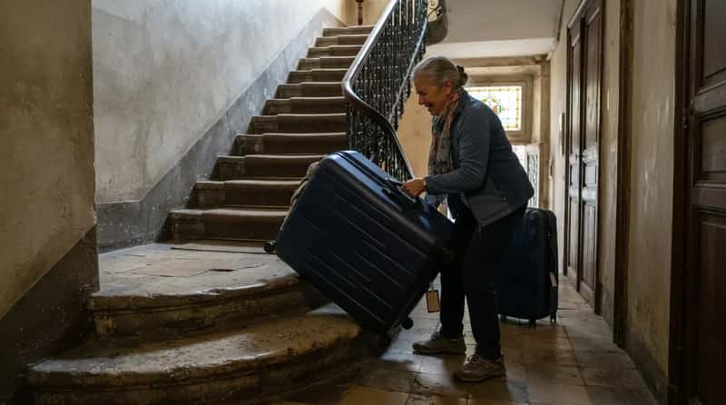 #1 - The Oversized Suitcase You Can't Lift Yourself (Image Credits: Gemini)