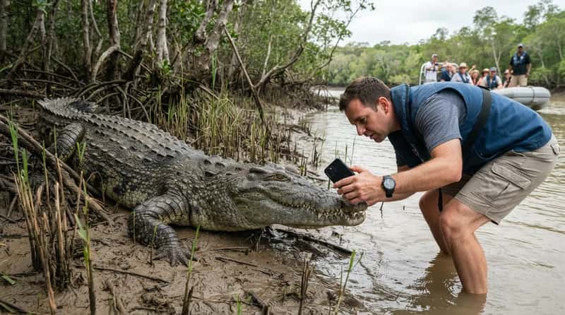 #1 - Getting Too Close to Wildlife Despite Every Warning (Image Credits: Gemini)