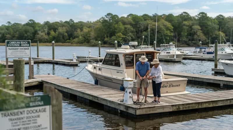 #12 - North Carolina's $6-a-Night Break That Even Works on a Boat Slip (Image Credits: Gemini)