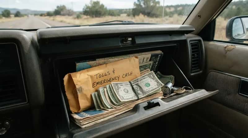 #10 - Stashing Cash for Tolls and Emergencies (Image Credits: Gemini)