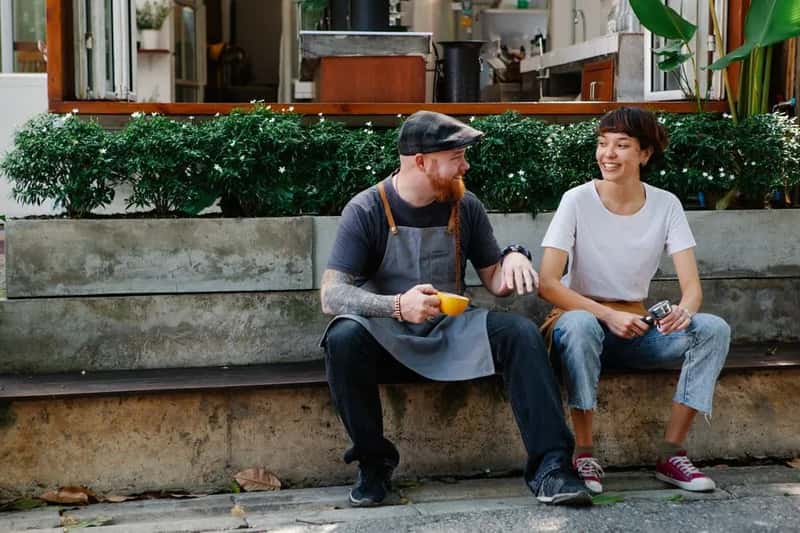 5. Talking to strangers throughout the entire trip (Image Credits: Pexels)
