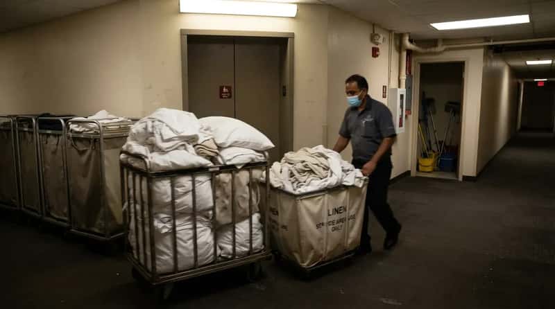 #13 - The Overnight Crew Hauls Yesterday's Mess Out of Sight (Image Credits: Gemini)